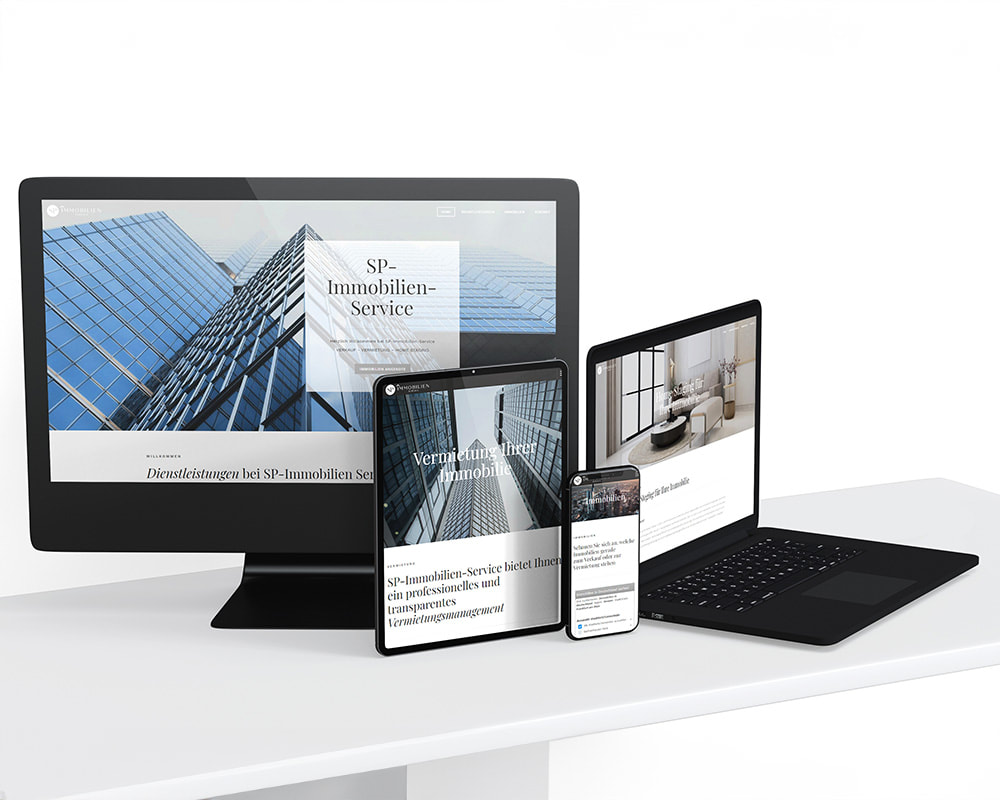 Corporate Design und Webdesign für Immobilienmakler​ - Makler Website erstellen lassen