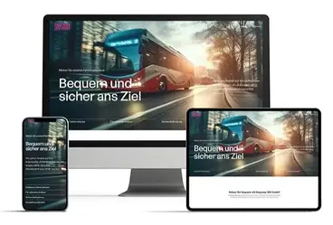 Website erstellen lassen Festpreis - Busunternehmen